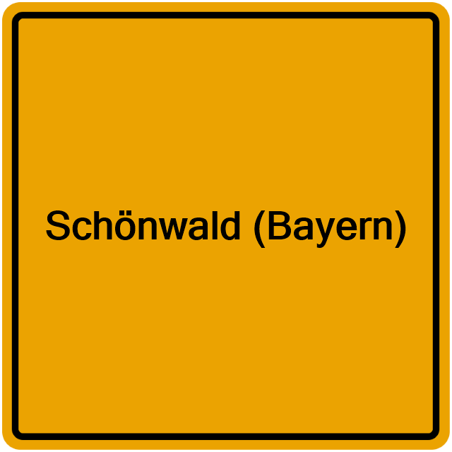 Einwohnermeldeamt24 Schönwald (Bayern)